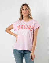 Cuff Sleeve T-Shirt - Malibu Candy - Stella + Gemma - FUDGE Gifts Home Lifestyle