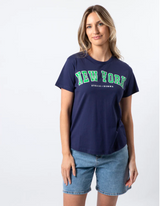 Ace T-Shirt - New York Navy - Stella + Gemma