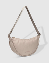 Sylvia Nylon Crossbody Bag- Beige- Louenhide - FUDGE Gifts Home Lifestyle