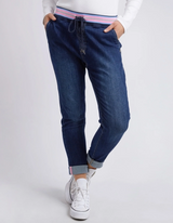 Melody Denim Jogger - Indigo - Elm Lifestyle