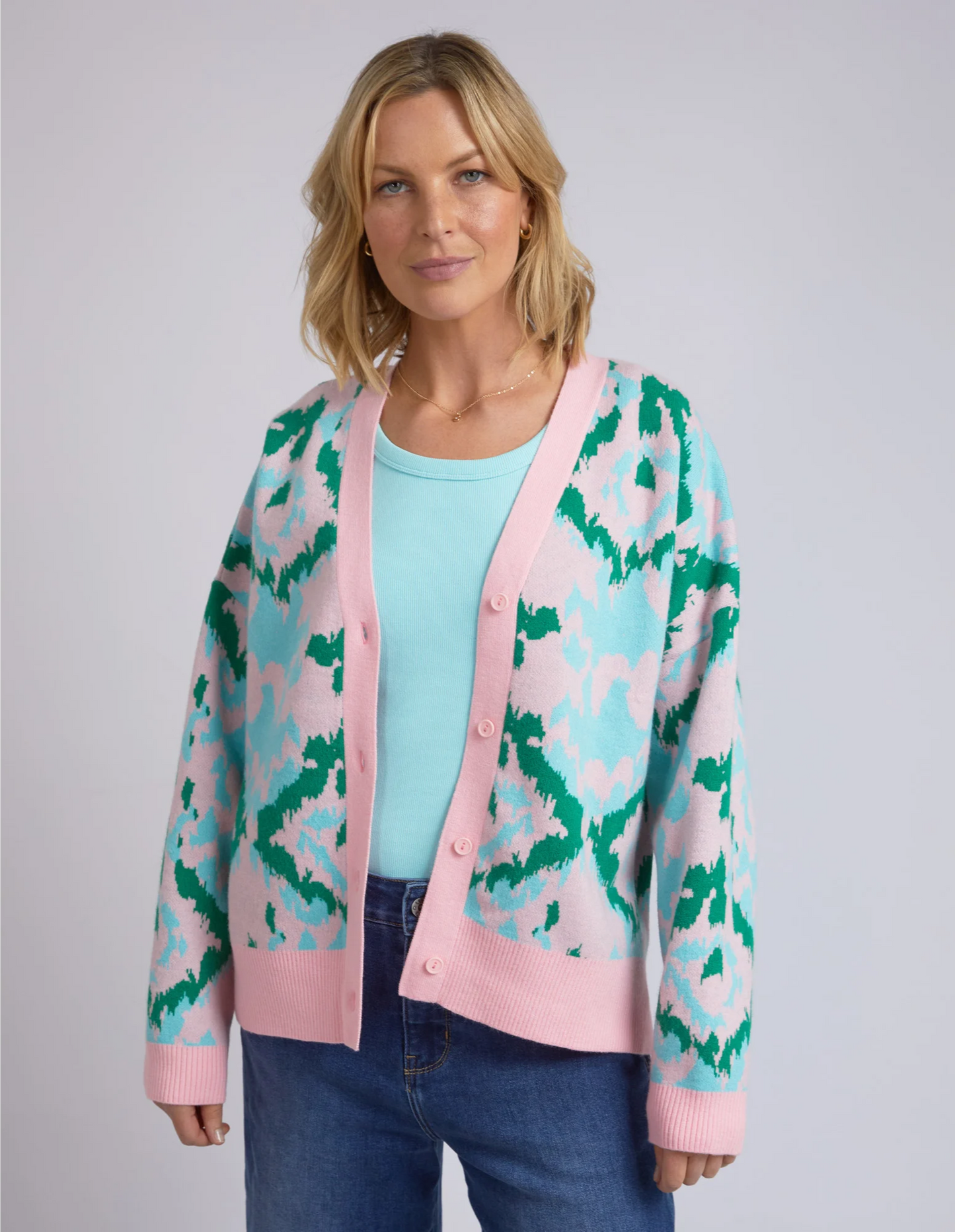 Janey Cardi - Splendid Pink - Elm Lifestyle