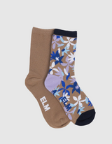 Marguerite Boot Sock - Multi - Elm Lifestyle - FUDGE Gifts Home Lifestyle