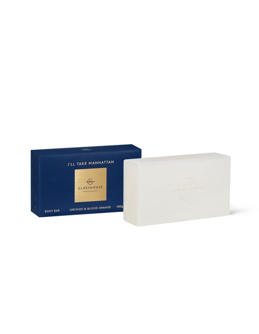 Body Bar 180g - I'll Take Manhattan - Glasshouse Fragrances