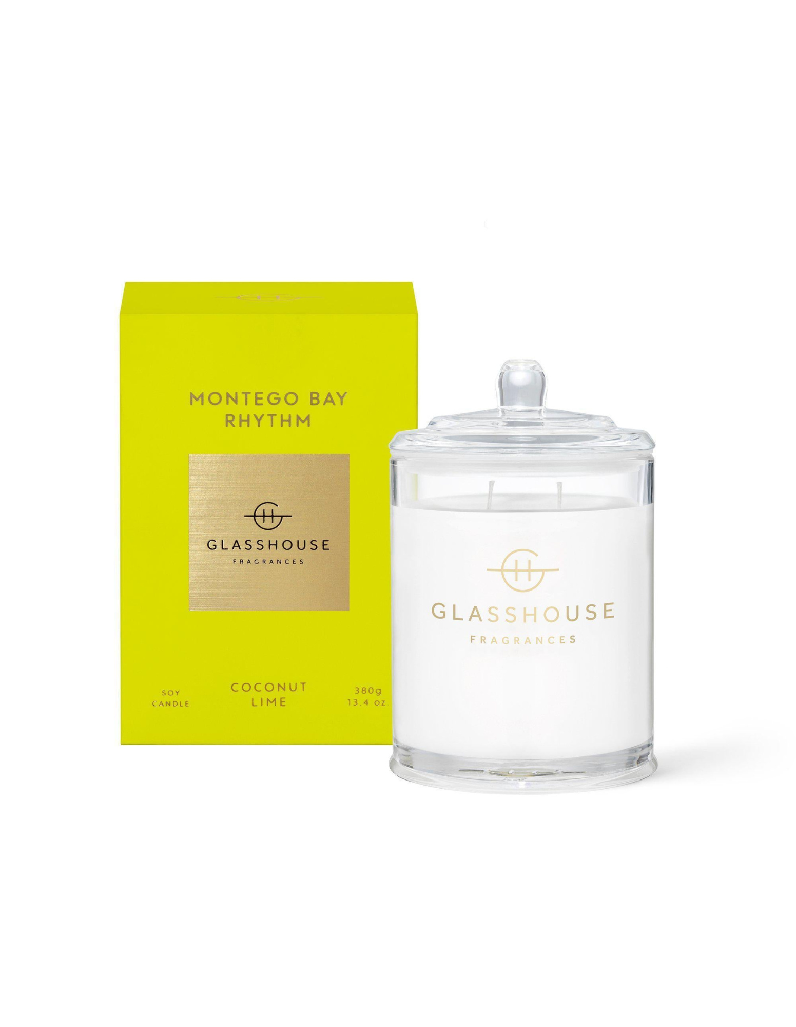 Candle 380g - Montego Bay Rhythm - Glasshouse Fragrances