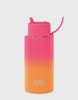 34oz Reusable Bottle with Straw Lid - Gradient - Frank Green