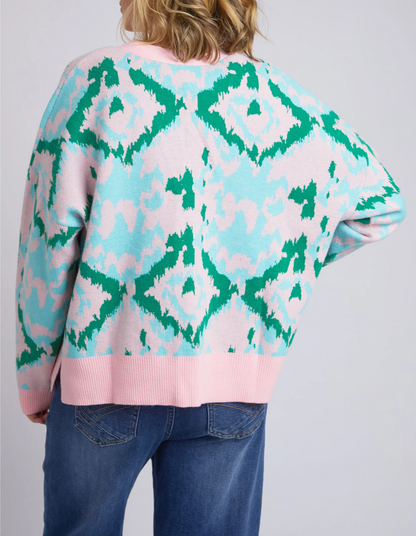 Janey Cardi - Splendid Pink - Elm Lifestyle