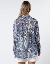 Syros Blouse - Medina Blue - Stella & Gemma