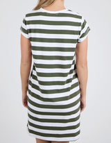 Signature Stripe Tee Dress - Foxwood