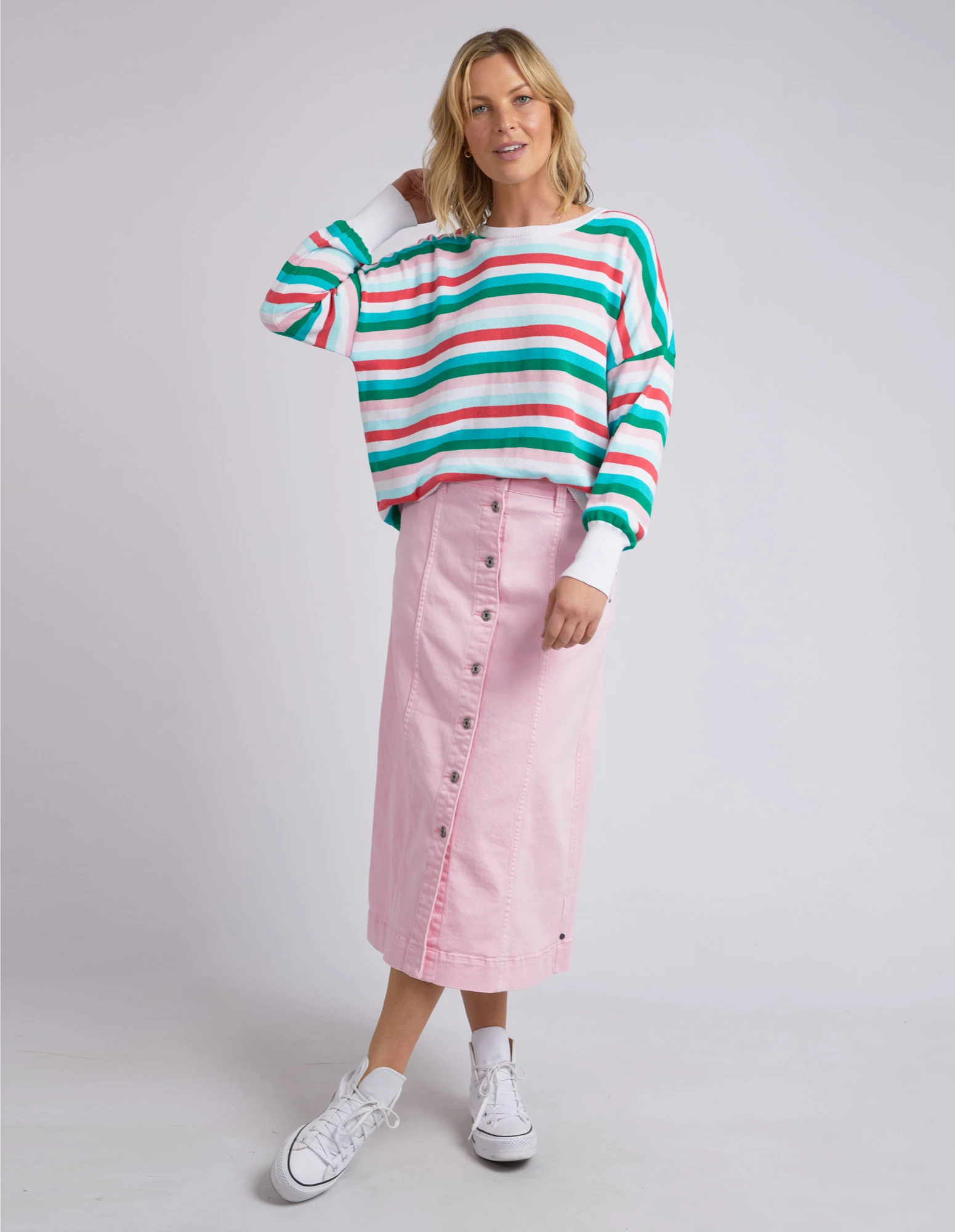 Universe Knit - Multicoloured Stripe - Elm Lifestyle