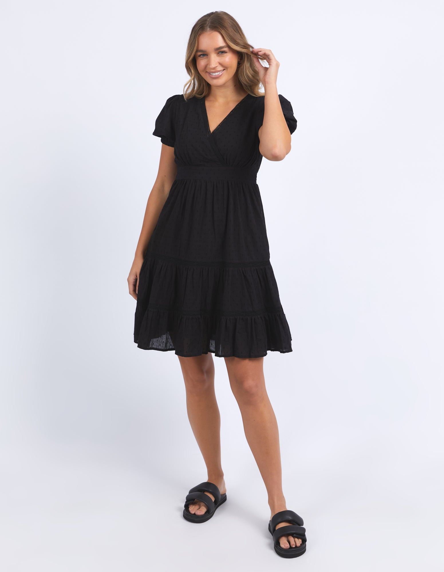 Vacanza Dress - Black - Foxwood