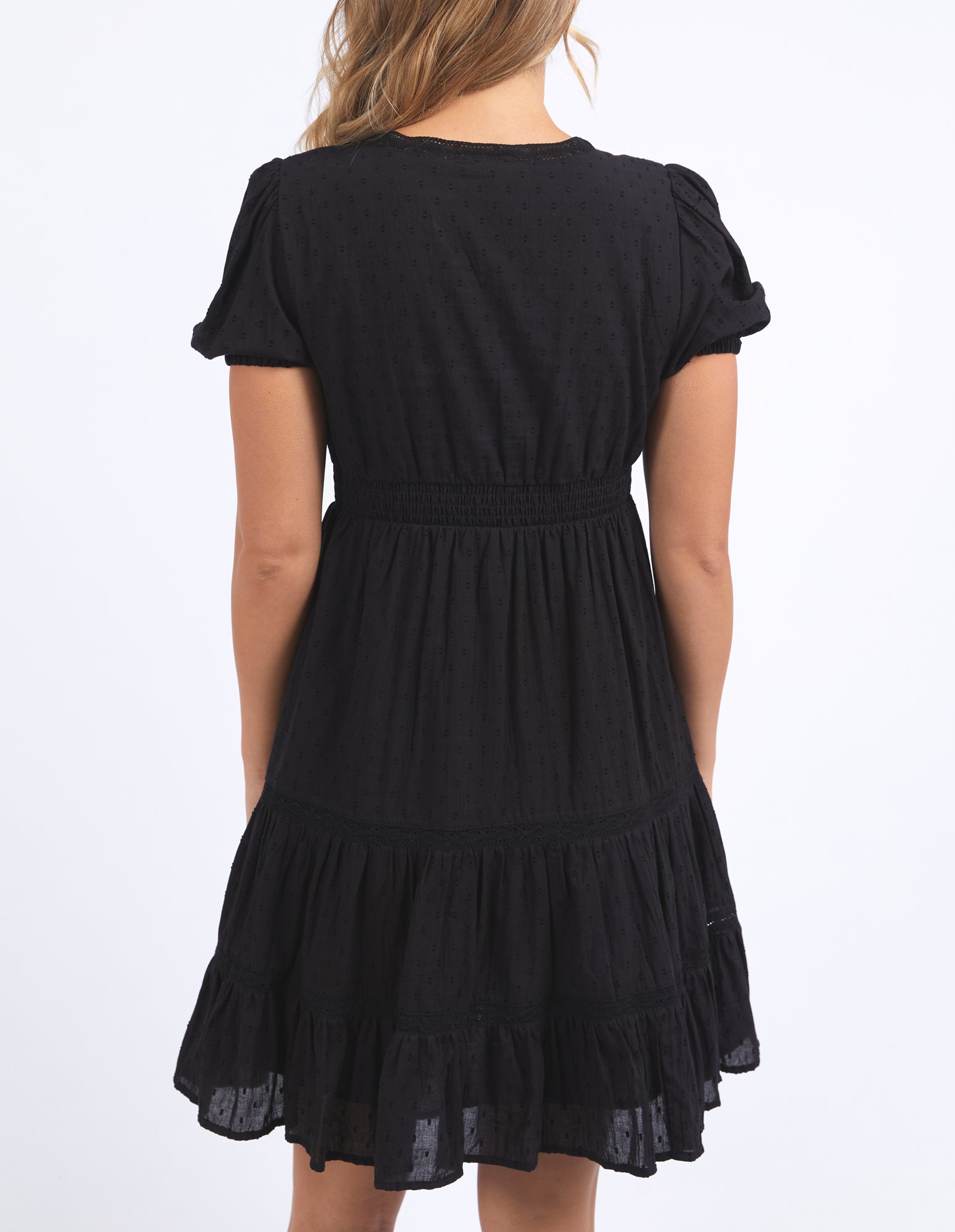 Vacanza Dress - Black - Foxwood