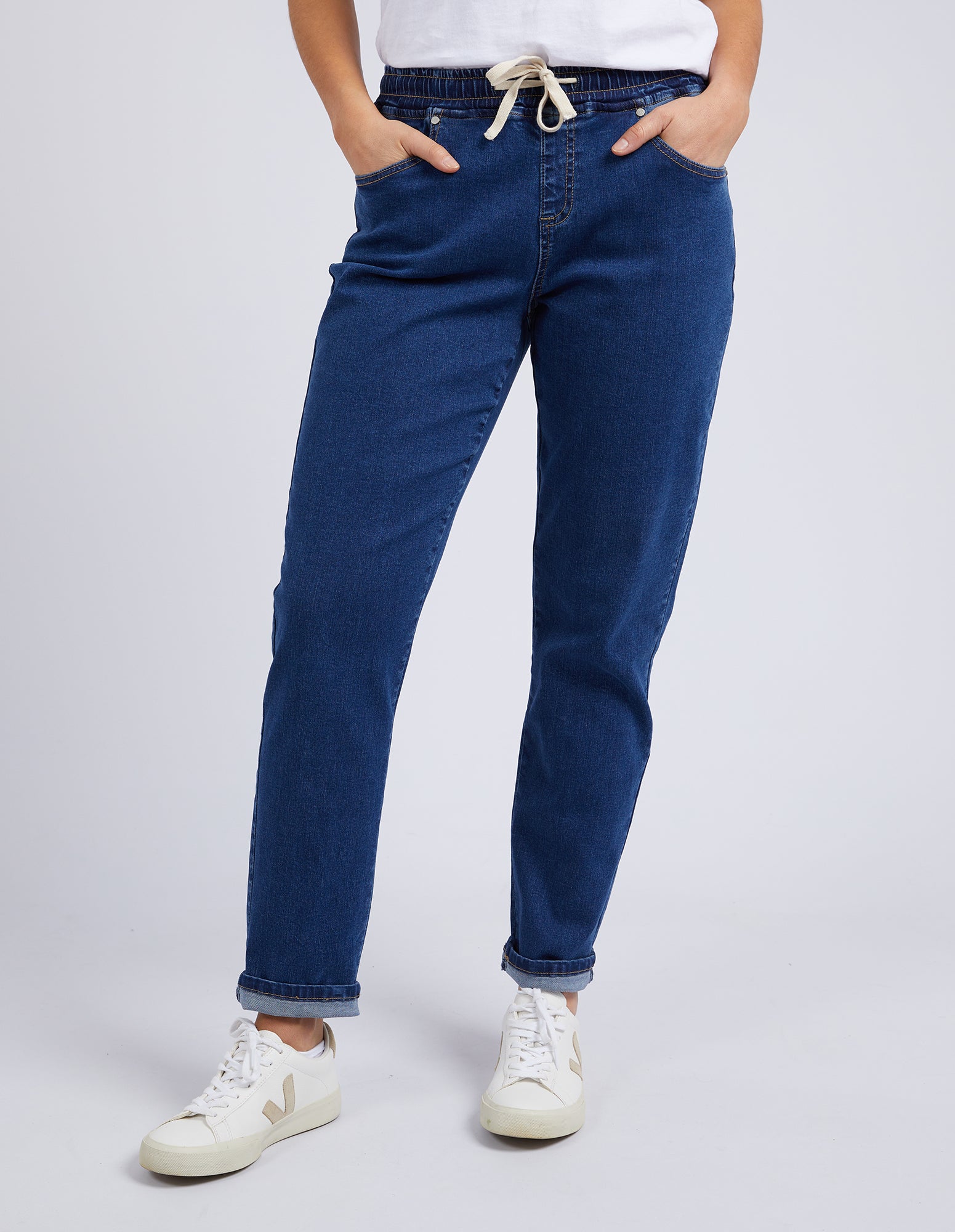 Juliette Jogger Jean - Blue - Foxwood - FUDGE Gifts Home Lifestyle