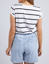 Manly Stripe Tee - Foxwood