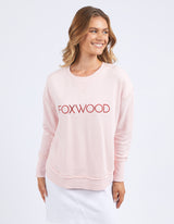 Simplified Metallic Crew - Pale Pink - Foxwood