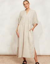 Seraphic Tie Dress - Dune - Eb&Ive