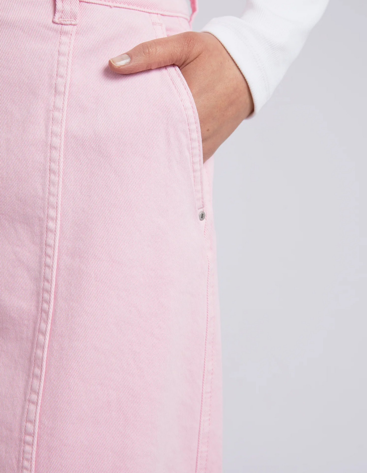 Florence Button Thru Skirt - Splendid Pink - Elm Lifestyle