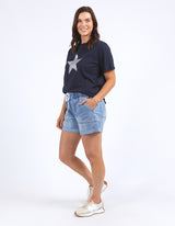 Sparkle Star Tee - Navy - Elm Lifestyle