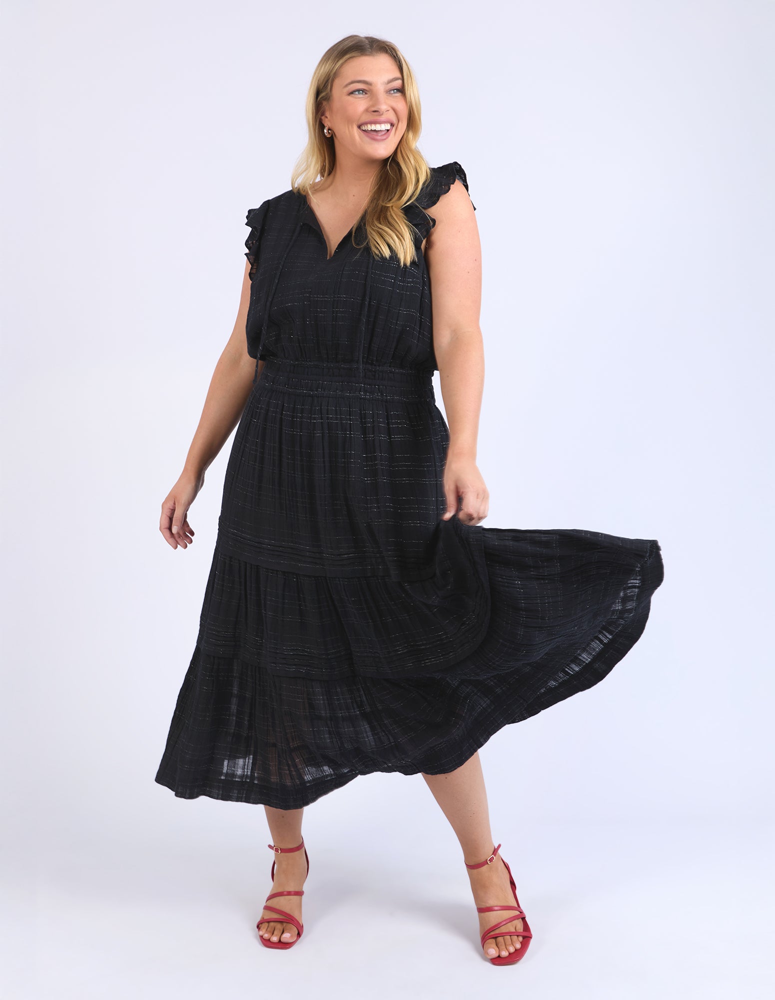 Isabella Dress - Black - Elm Lifestyle