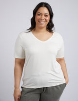 Lexi V Neck Tee - Elm Lifestyle - FUDGE Gifts Home Lifestyle