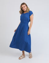 Nelle Midi Dress - China Blue - Elm Lifestyle