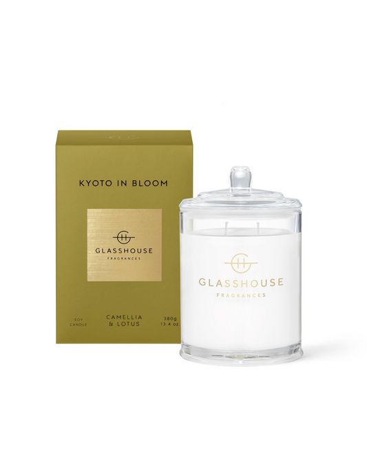 Candle 380g - Kyoto in Bloom - Glasshouse Fragrances