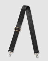 Logo Guitar Strap - Black - Louenhide - FUDGE Gifts Home Lifestyle