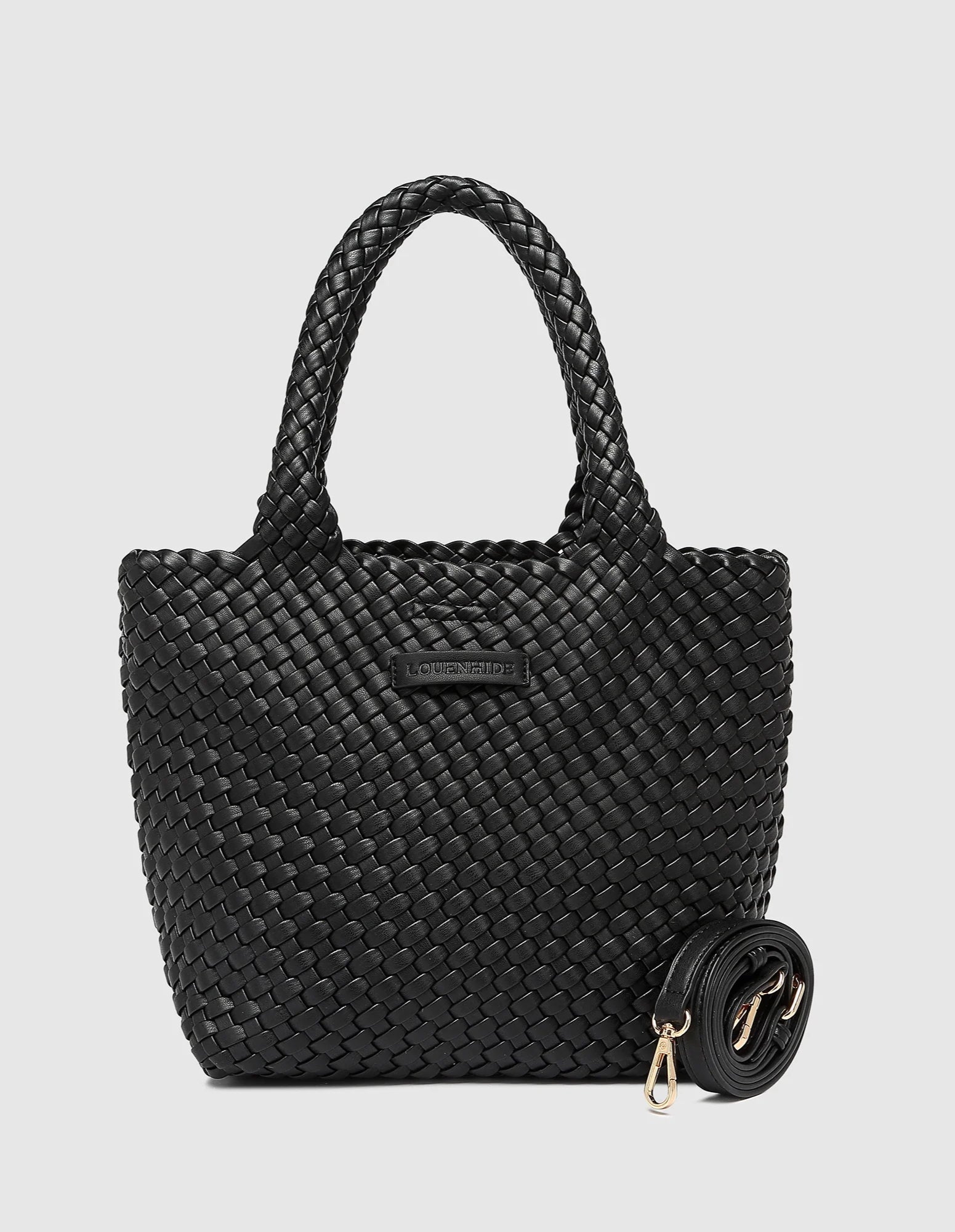 Baby Cruiser Woven Tote Bag - Black - Louenhide