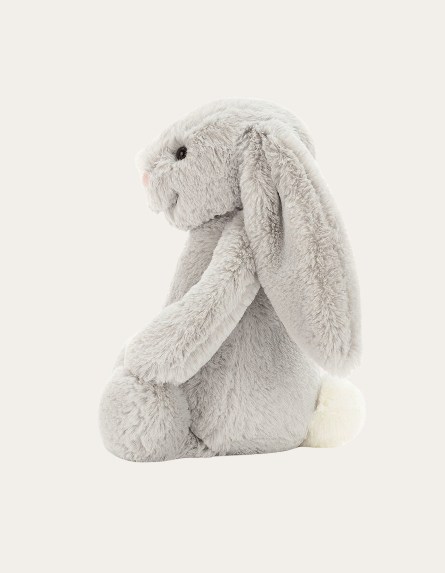 Bashful Silver Bunny - Med - Jellycat