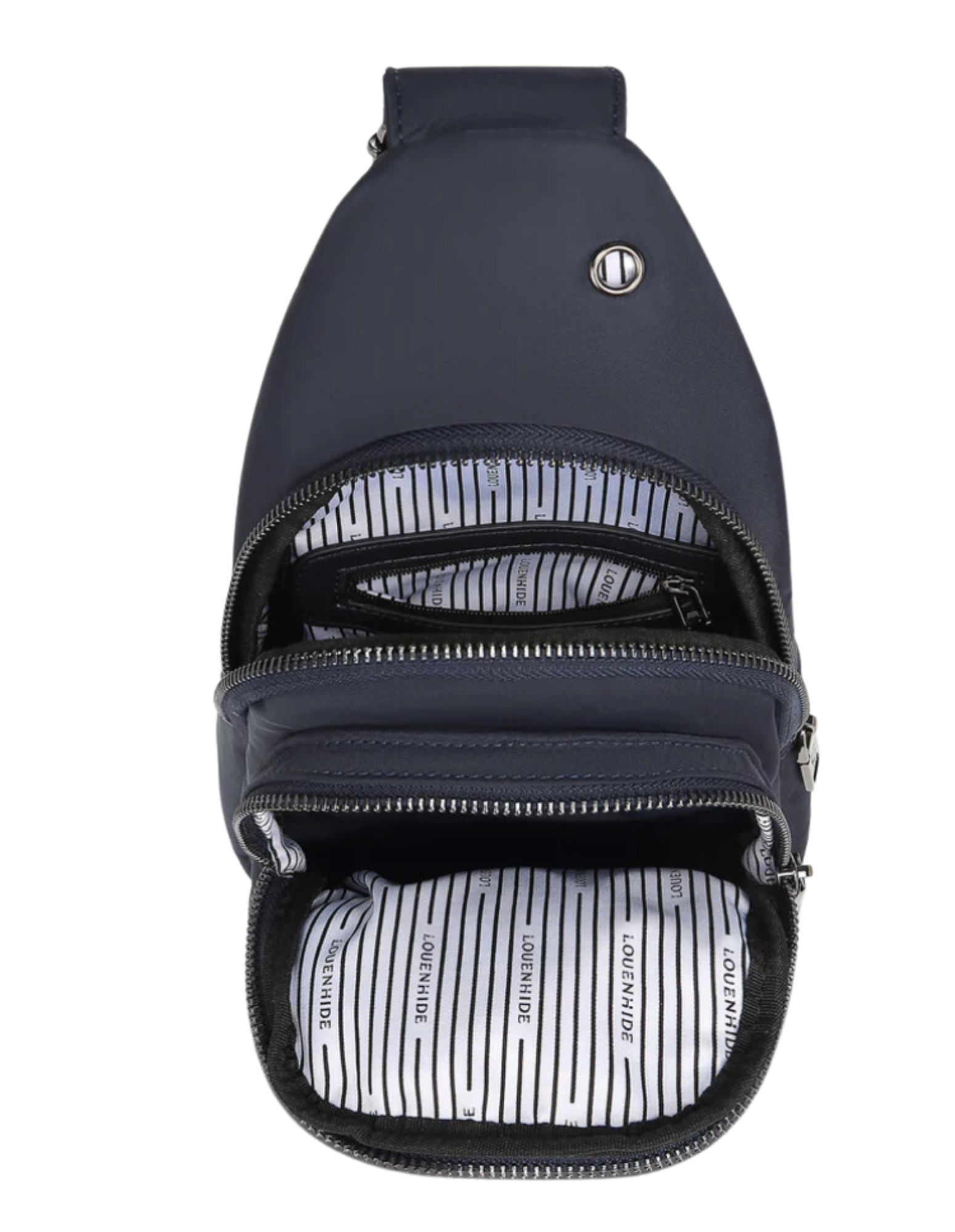 Boyd Nylon Sling Bag - Navy - Louenhide - FUDGE Gifts Home Lifestyle