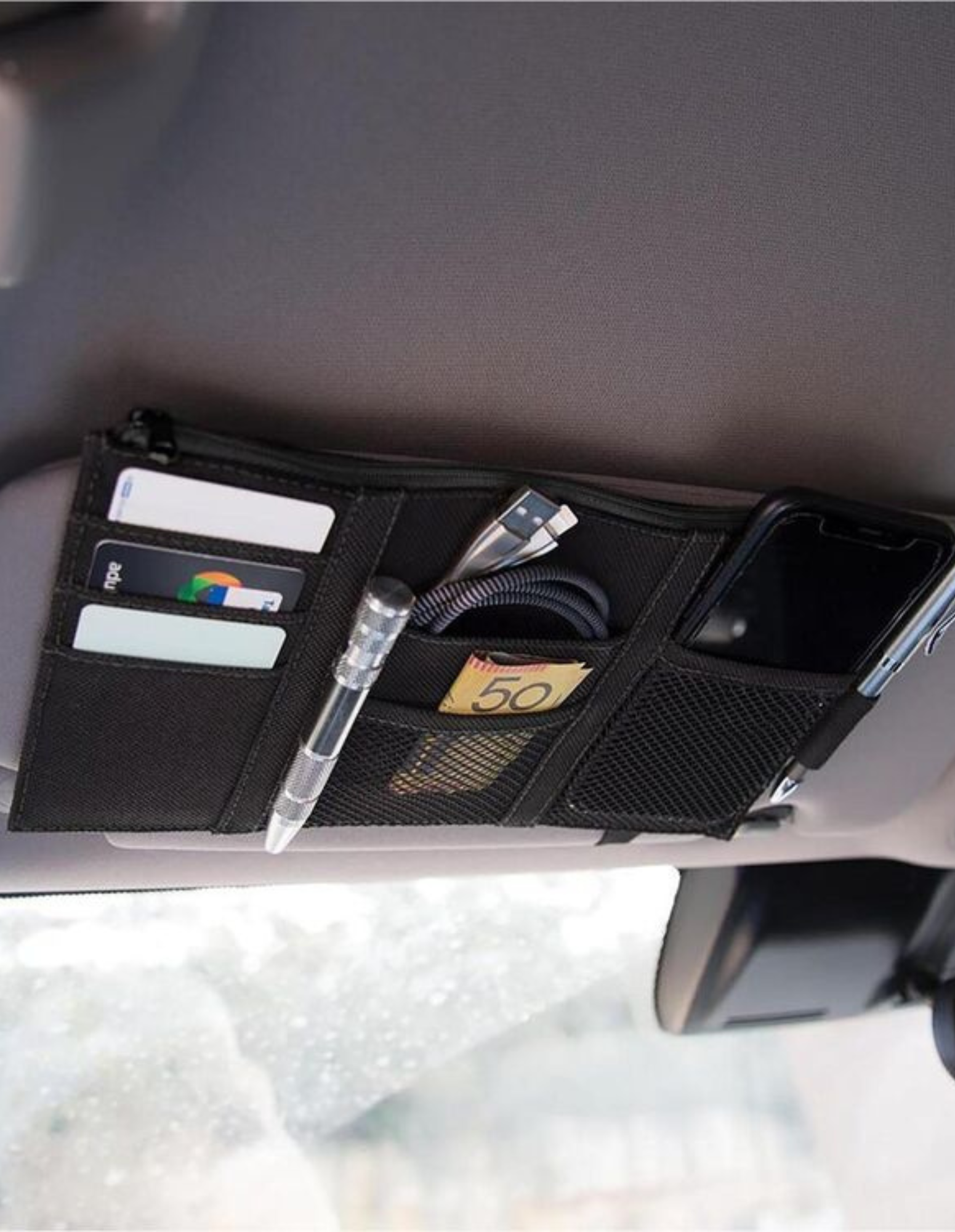 Car Visor Organizer