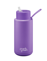 34oz Reusable Bottle with Straw Lid - Frank Green