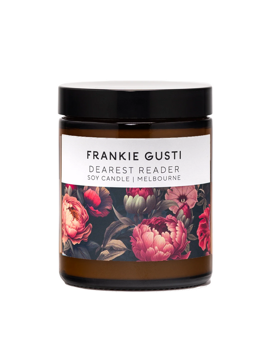 Honeys Little Soy Candle - Dearest Reader - Frankie Gusti