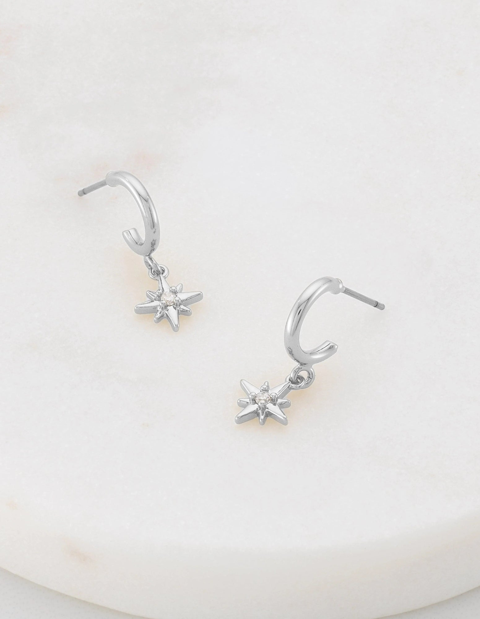 Ella Earring - Silver - Zafino