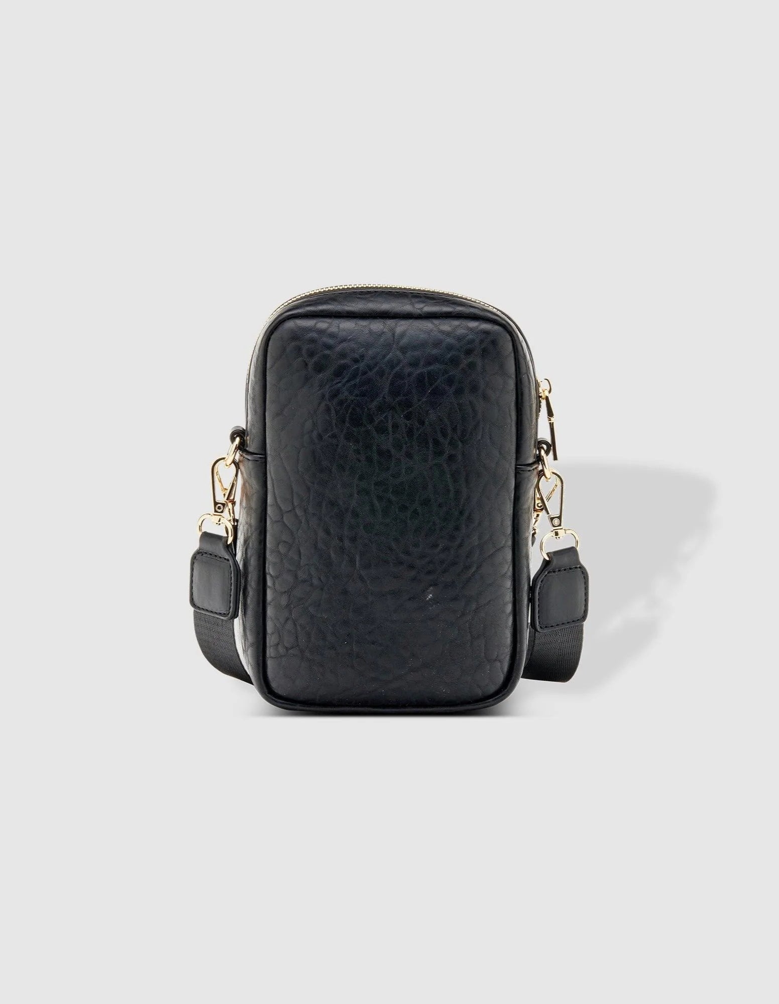 Frankie Phone Crossbody Bag - Black - Louenhide