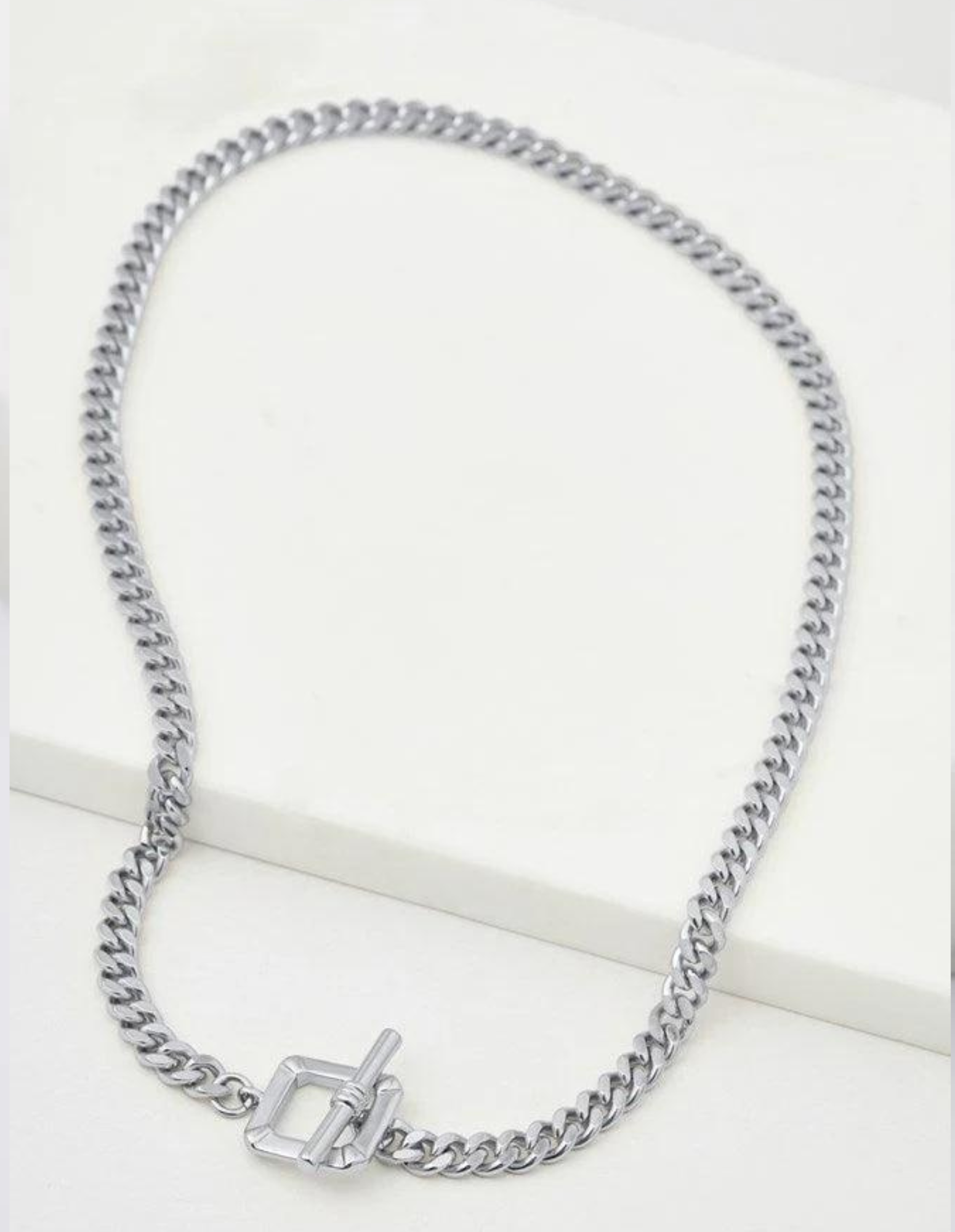 Georgie Necklace - Silver - Zafino