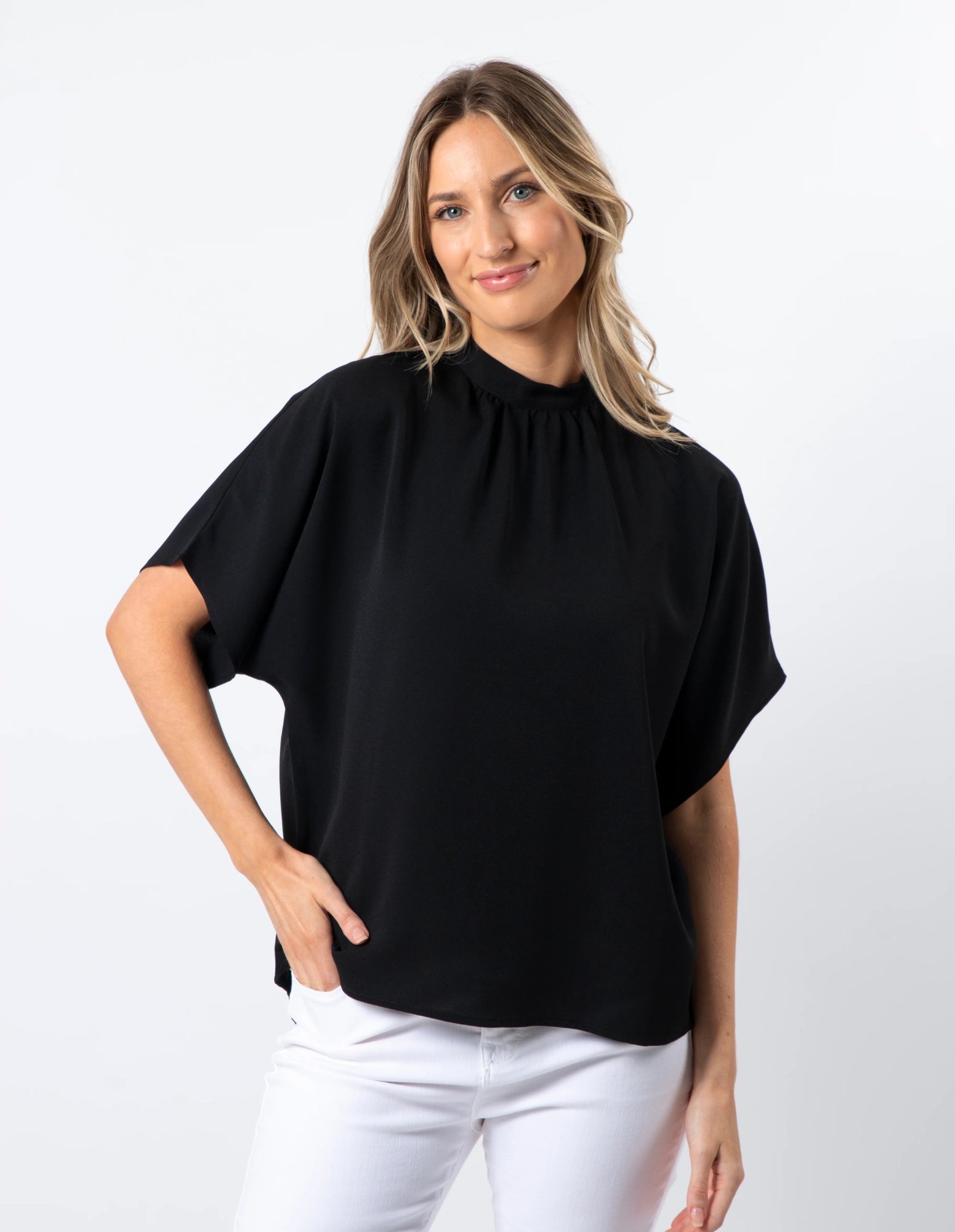 Giovana Blouse - Black - Stella + Gemma