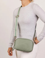 Jacinta Crossbody Bag - Sage Green - Louenhide