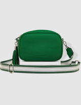 Jacinta Crossbody Bag - Metallic Green- Louenhide1