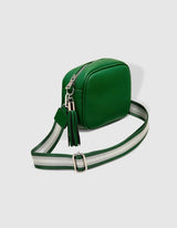 Jacinta Crossbody Bag - Metallic Green- Louenhide3