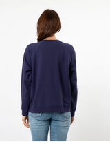 Everyday Sweater - Navy Gold Glitter - Stella + Gemma