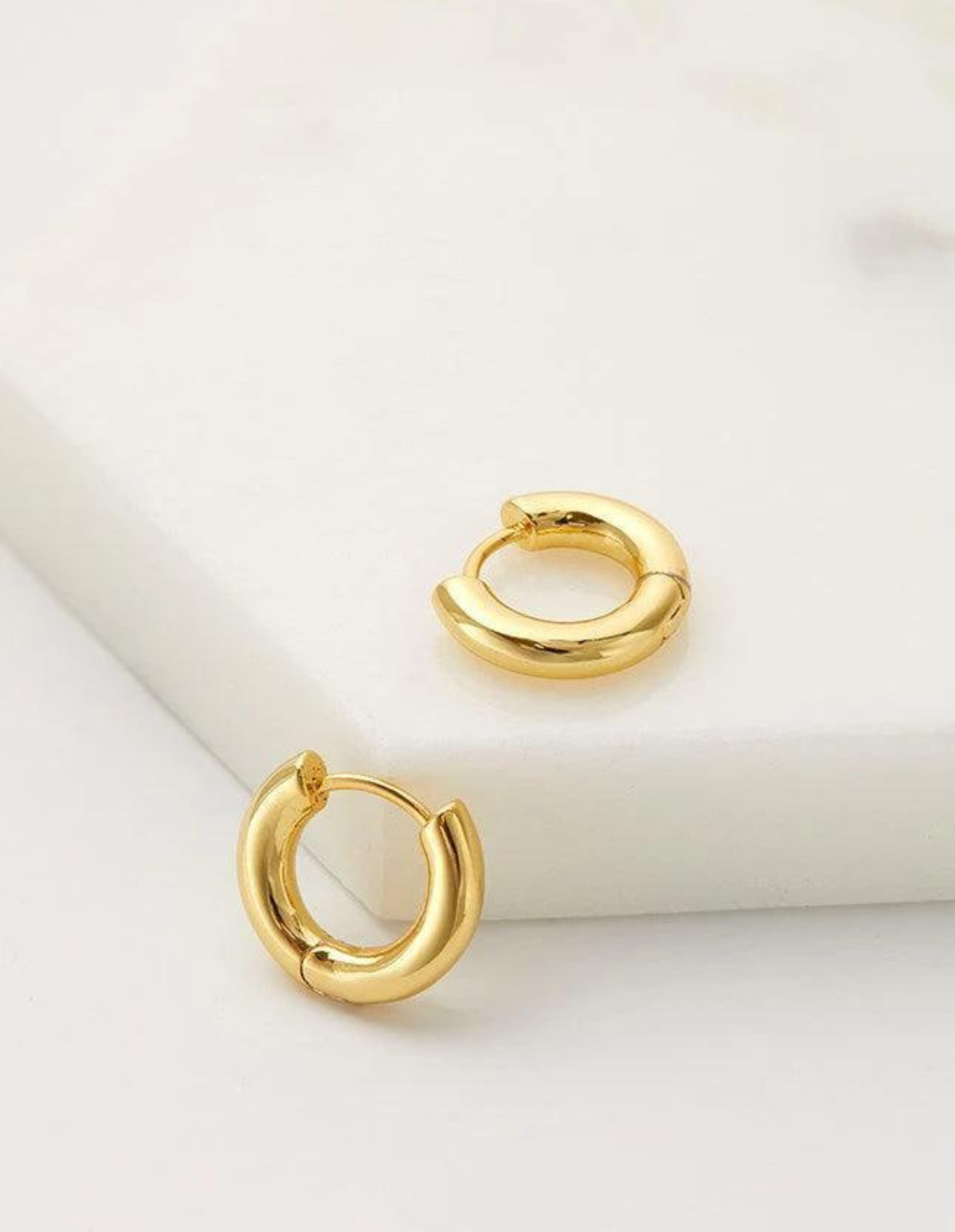 Kendall Earring- Small - Gold - Zafino - FUDGE Gifts Home Lifestyle