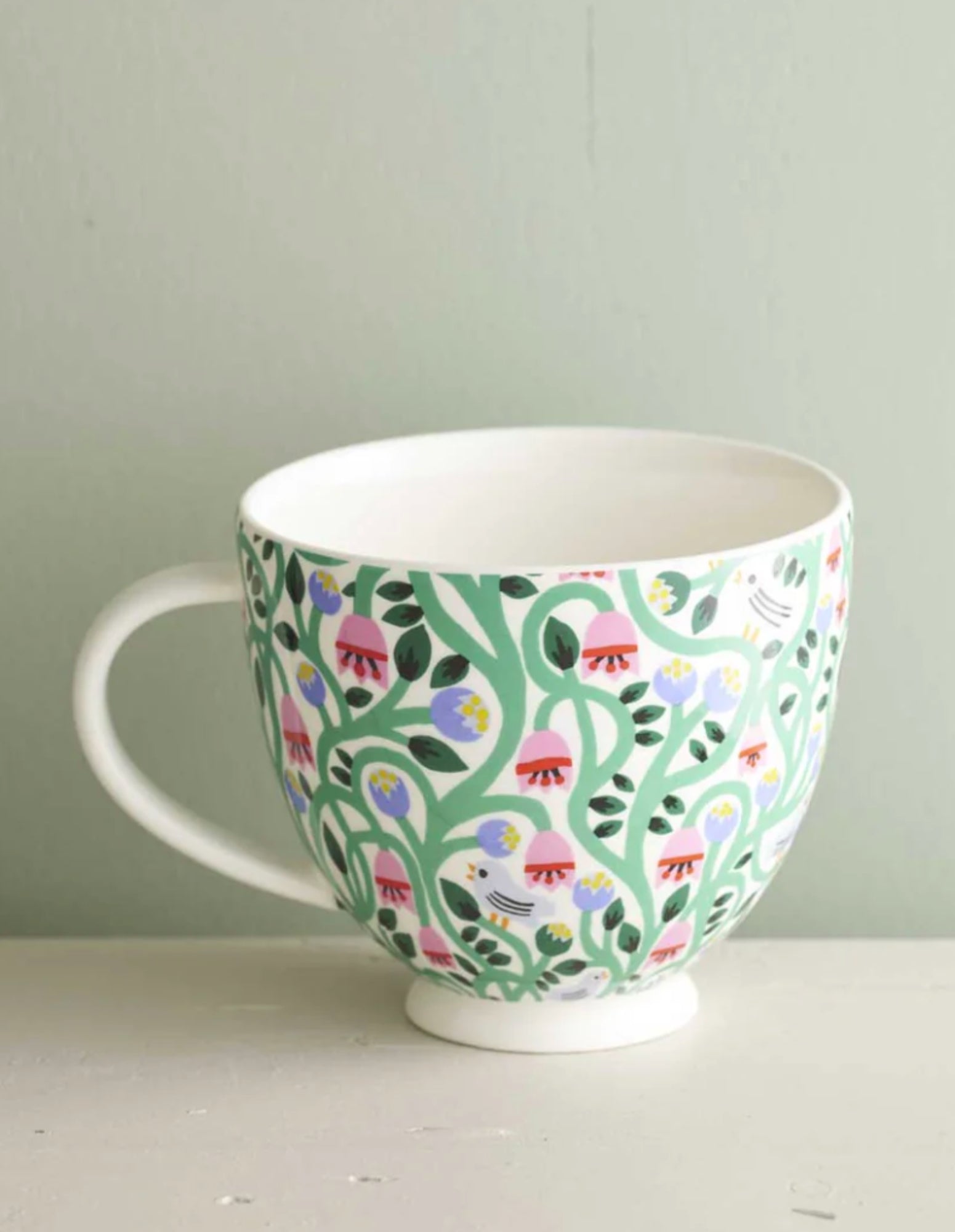 Lil' Birds Large Mug / RGA x Monika Forsberg - Robert Gordon