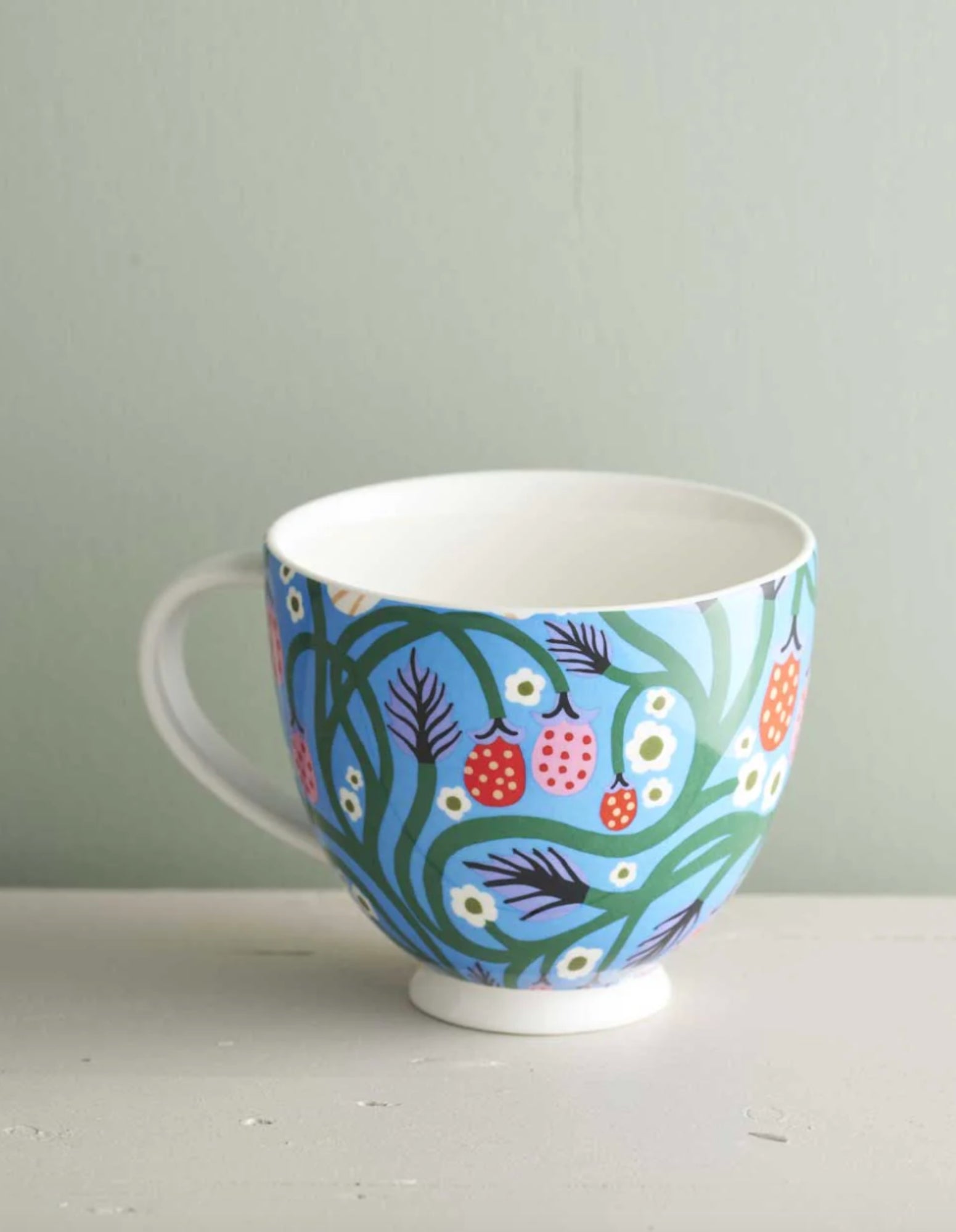 Wild Strawberries Large Mug / RGA x Monika Forsberg - Robert Gordon