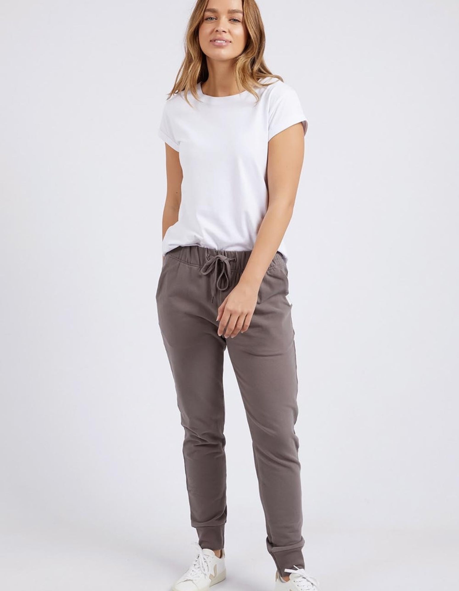 Lazy Days Pants - Stone Grey - Foxwood