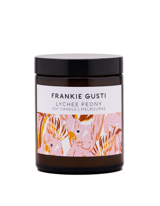 Honeys Little Soy Candle - Lychee Peony - Frankie Gusti