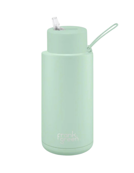 34oz Reusable Bottle with Straw Lid - Frank Green