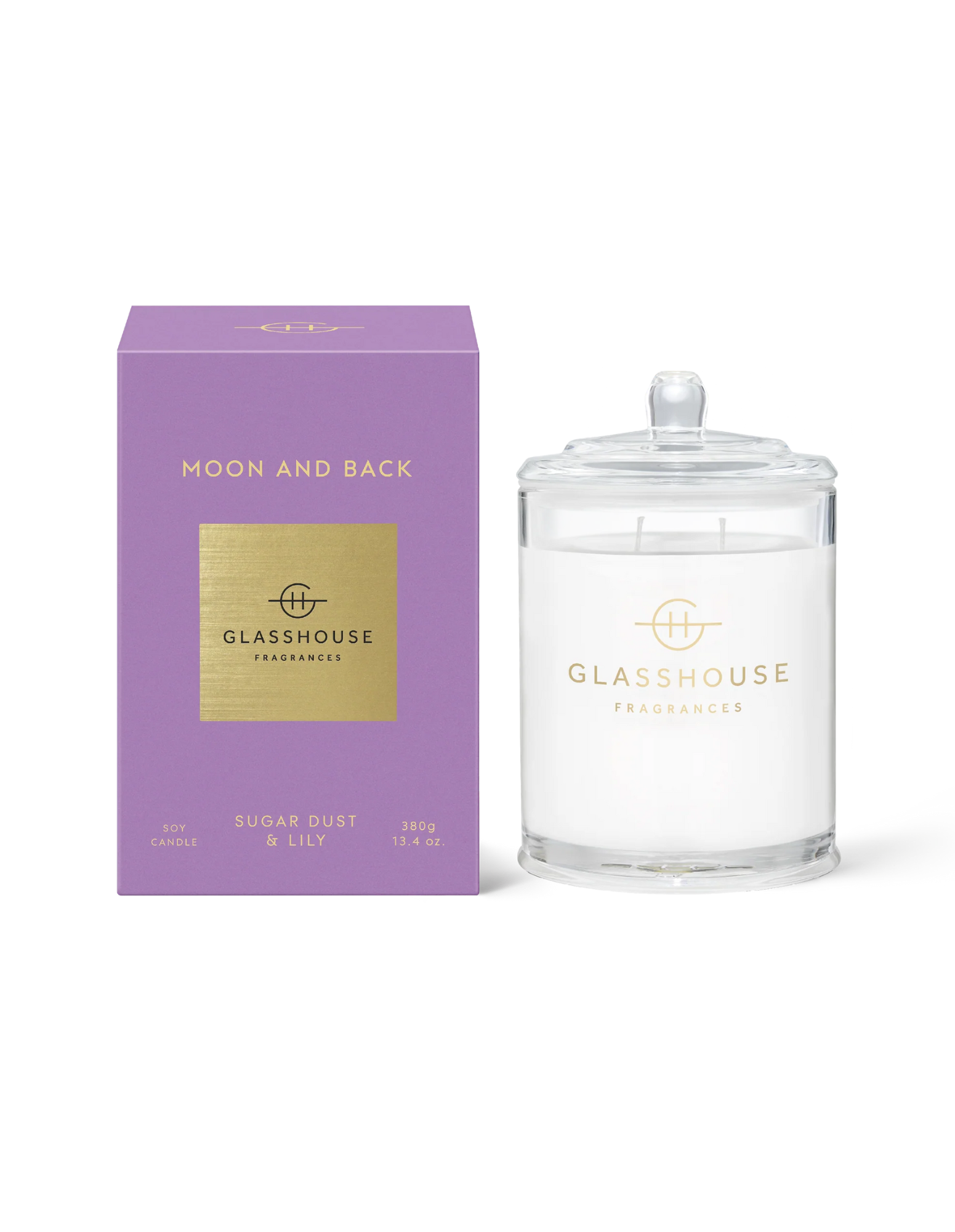 Candle 380g - Moon And Back - Glasshouse Fragrances