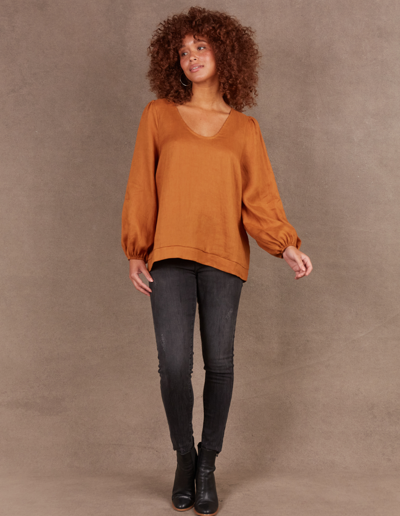 Nama Top - Ochre - Eb & Ive