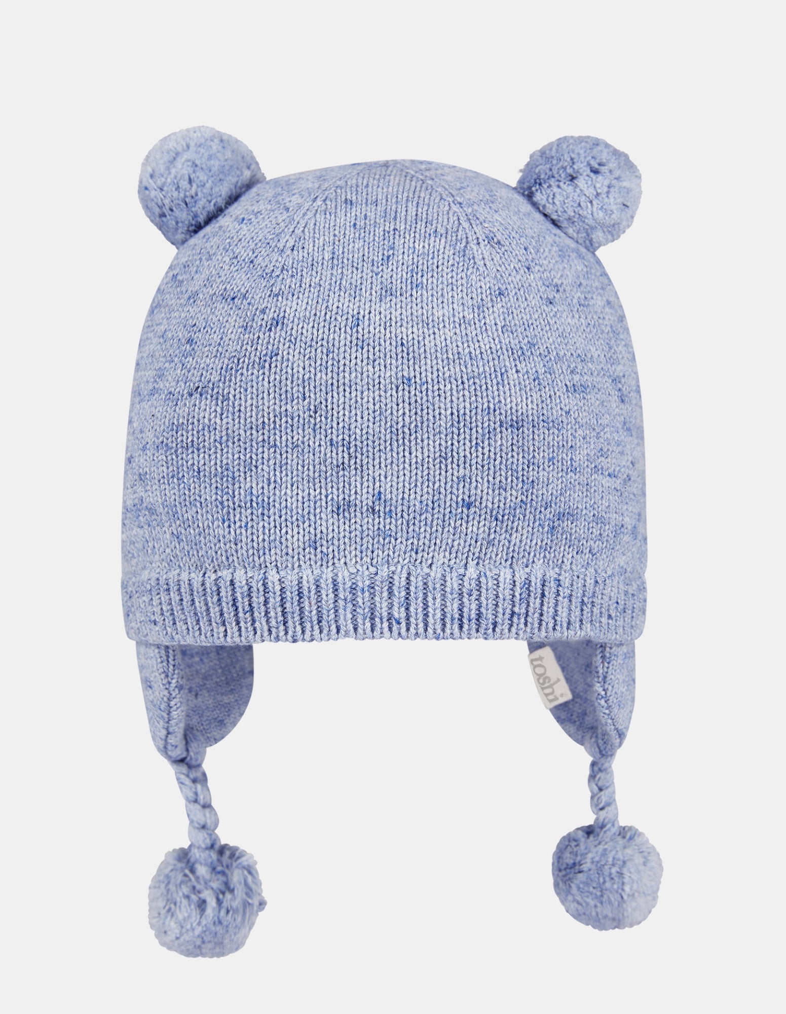 Organic Earmuff Snowy - Ocean - Toshi