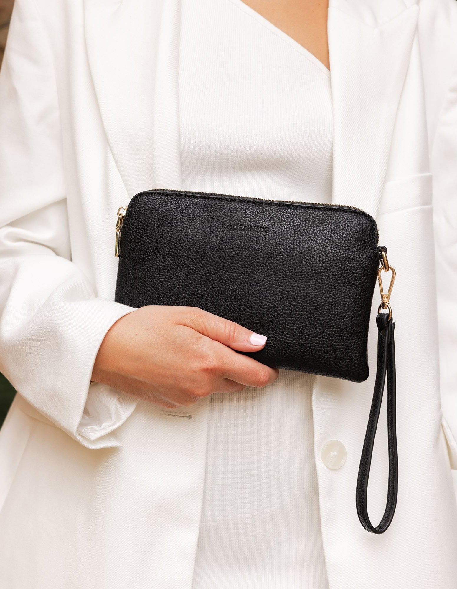 Poppy Clutch - Black - Louenhide